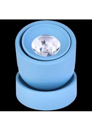 Fastbuy Dream011 Mavi Br-hg7502 Modern Makaron Tavan Spotu 360 Derece Dönebilir Ayarlanabilir Parlaklık Oturma Yemek Giriş Sı Mavi