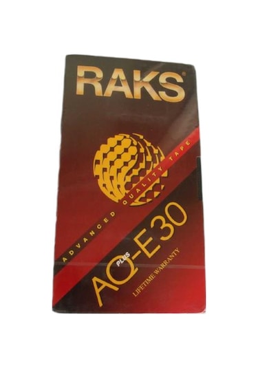 Raks E30 Boş VHS Kaset