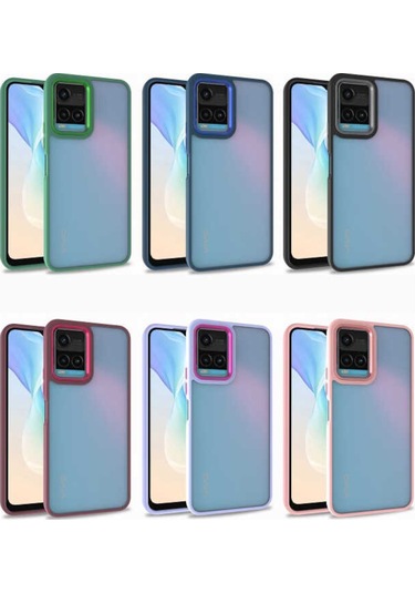 Vivo Y21S Kılıf Zore Flora Kapak (543123698)