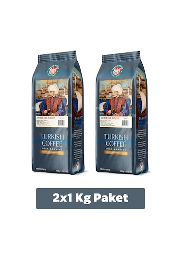 Mare Mosso Nitelikli Türk Kahvesi Çekirdek 2 x 1 KG