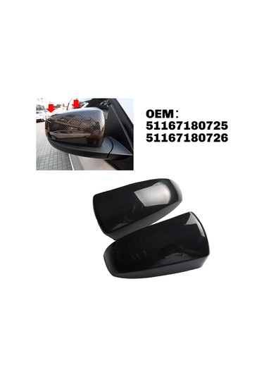 Xiaaokeji Bmw,b İçin Araba Ön Sol Ve Sağ Dikiz Aynası Kapağı Kapağı