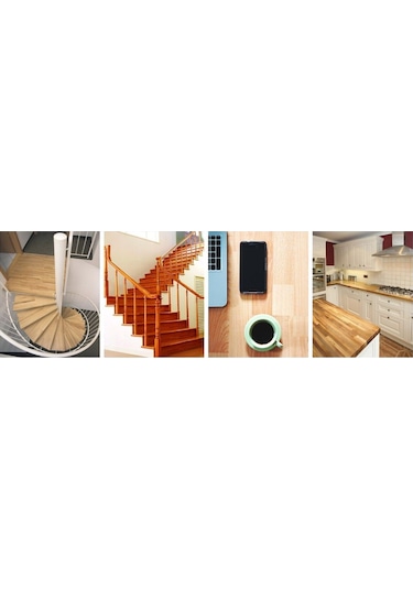 10x170x1,8 Cm Kalınlıkta Mutfakta Kesme Tahtası, Sofrada Ekmek Doğrama Veya Şık Bir Masa Olarak Kullanın