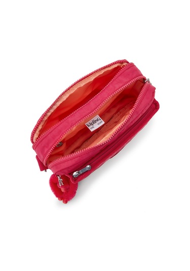 Kıplıng Abanu M Orta Boy Omuz Çantası Pembe Confettı Pınk Pembe