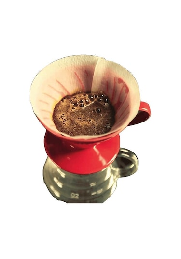 Campout Filtre Kahve Aparatı - Kırmızı