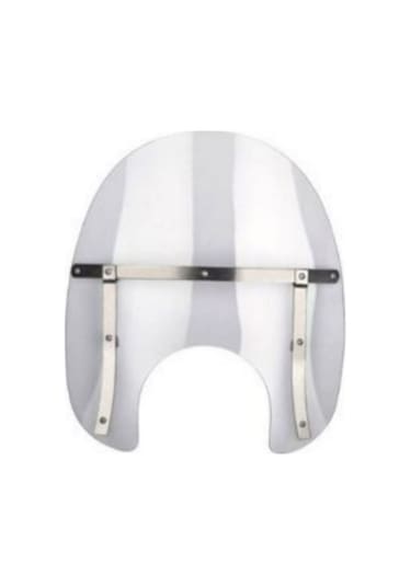 Motosiklet Chopper Ön Siperlik Camı Avrupa Model 4mm Kalınlık Chopper Model Uyumlu Motor Ön Camı