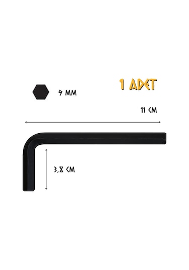 Cer-pa Norm Tekli Alyan Kısa - 9.0 Mm. - 1 Adet
