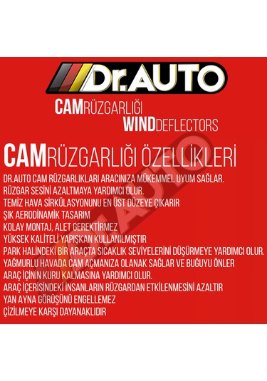 Renault Laguna 2 2001-2008 Arası Cam Rüzgarlığı 4'lü