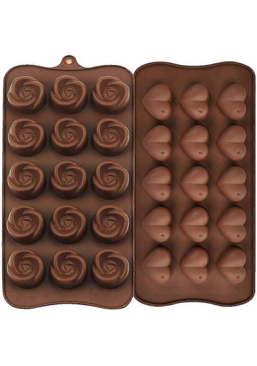 Kek Kalıbı Çok Stil Silikon Çikolata Kalıbı Aşk Hayvanı Pişirme Kalıbıstil 1 Çok Renkli