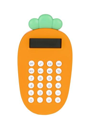 Hesap Makinesi - Havuç Figürlü Turuncu