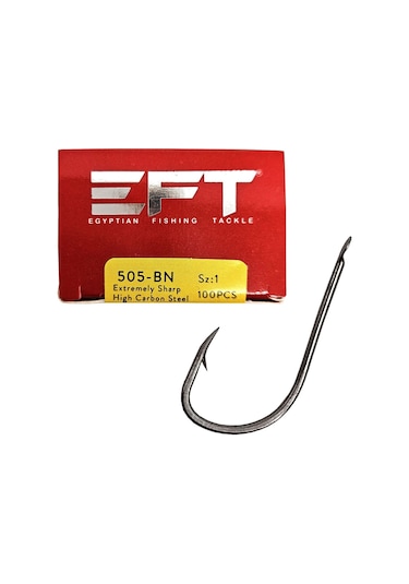 Eft 505 Black Nickel Olta İğnesi 100 Adet 1