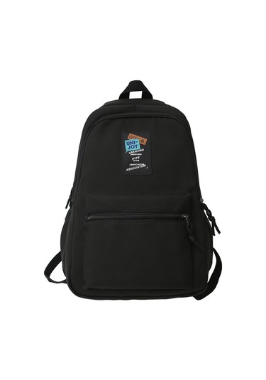 Geniş Kapasiteli Okul Çantası, Ergonomik Sırt Çantası, Dayanıklı Naylon Materyal, Öğrenciler İçin Pratik Ve Konforlu Çanta Modelleri Siyah