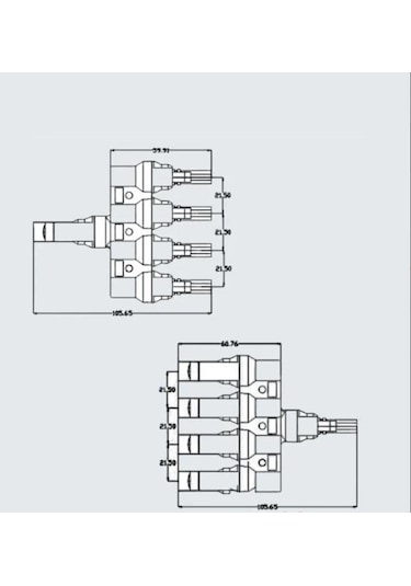 Mc4, 4'lü Paralel Konnektörü