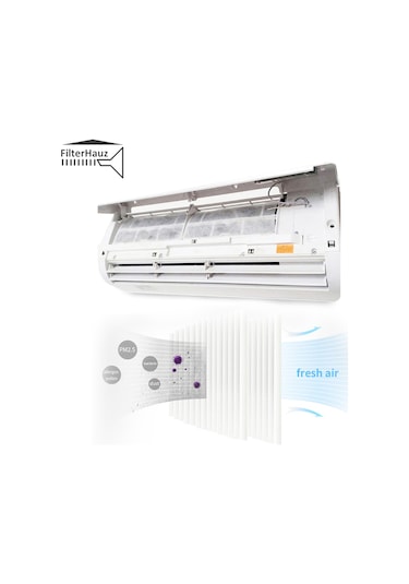 Filterhauz I Ev Ve Ofis Duvar Tipi Klima Toz Filtresi 14 Adet