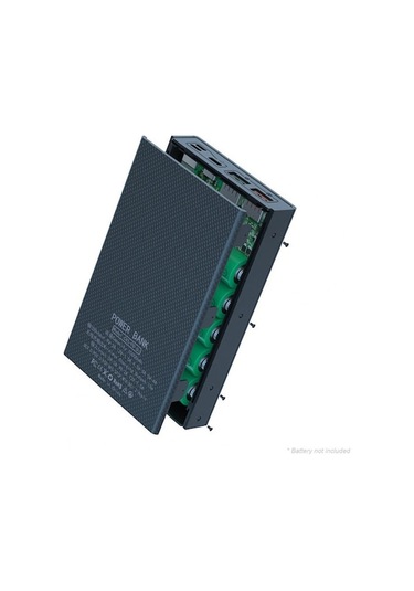 Novahub Beyaz Cx5 Taşınabilir Güç Kaynağı Kılıfı 5x18650 Şarj Cihazı Hızlı Şarj Power Bankası 13.5x8x2.3 Cm Beyaz