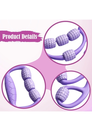 Suntek Bacak Masaj Aleti Hediyesi Derin Doku Masajı Egzersizi Mor