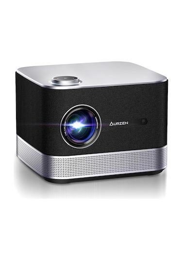 Vankyo Aurzen Boom 3 WiFi + Bluetooth 300 Inç 4K Smart TV Projeksiyon Cihazı Siyah