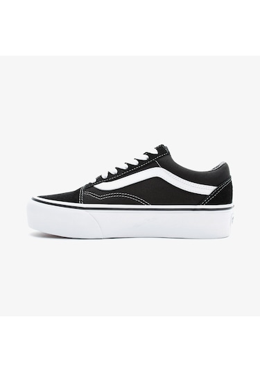 Vans Old Skool Platform Siyah Kadın Sneaker - Va3b3uy28 Siyah