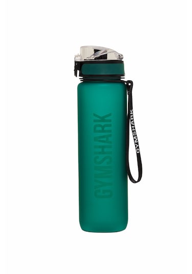 1 Litre Ölçü Göstergeli Spor Su Şişesi Yeşil