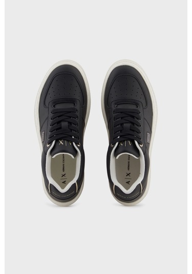 Armani Exchange Bayan Ayakkabı Xw001631 Af17351 Mc077 Siyah-gold Siyah-gold