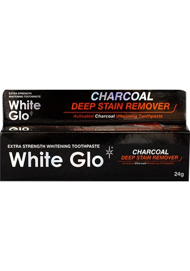 White Glo Deep Stain Remover Leke Giderici Aktif Kömürlü Diş Macunu 24 G