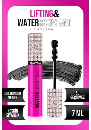 New Well Lifting Water Resistant Mascara