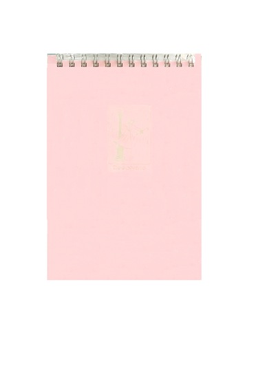 Özkan Myscala Pastel Pembe 17*24 Spiralli Düz Bloknot 100 Yap.