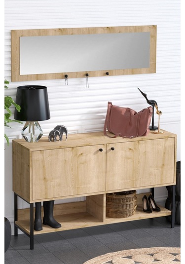 Decormet Blass Ayakkabılık Safir Meşe- Dec-20062 Çok Renkli