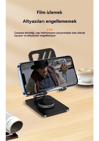 Pazly Karbonçelik Önen Cep Telefonu Braketi Beyaz 1 Adet 1 Adet