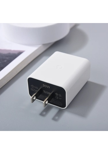 Huaı Xıao Haı30w Usb-c Pd Hızlı Şarj Adaptörü Google Pixel 9 Pro Xl 8 7 6 4 Pro 8a 7a 6a 5a İphone Uyumlu 15 16 Pro Kr Whıtedistribütör Garantili