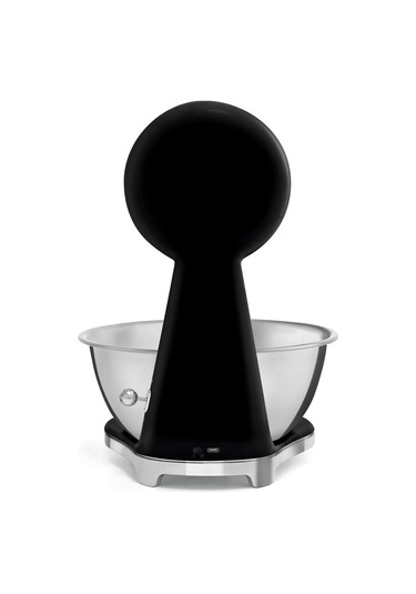 Smeg 50's Style Retro Siyah Analog Mutfak Tartısı Ksf01blww