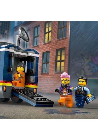 LEGO® City Polis Mobil Suç Laboratuvarı Kamyonu 60418 7+ Yaratıcı