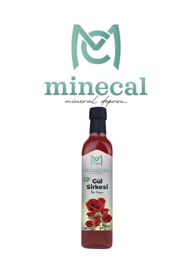 Gül Sirkesi 500 Ml %100 Katkısız Doğal Şekersiz Koruyucu Içermez