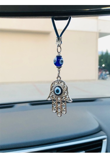 2li Fatma'nın Eli Araba Nazarlık,metal Araba Süsü,araba Ayna Süsü