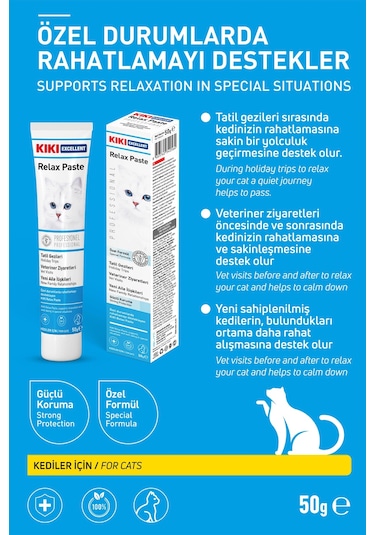 Kiki Excellent Kedi Relax Paste Macun 50 G