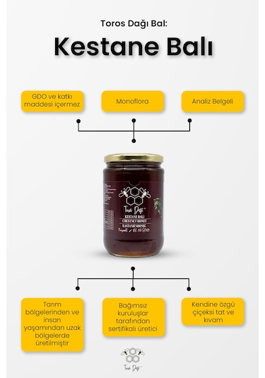 Toros Dağı Kestane Balı 860 G