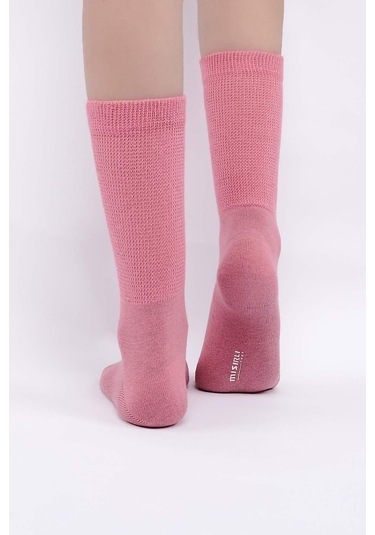 Mısırlı Kadın %10 Gümüş Madeni İçerikli Pembe Soket Çorap M 78000 P Pembe
