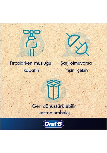 Oral-B Vitality Pro Protect X Clean Şarjlı Diş Fırçası Mavi