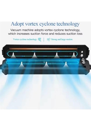 Tongxida Zq Vakum Makinesi Siyah Portatif Poşet: Hediye Ev Ekonomik Bosphorusboutique Vn Siyah