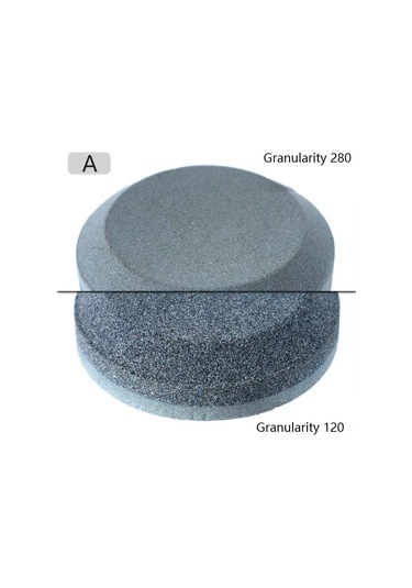 Sones Çift Taraflı Bileme Taşı Mutfak Bıçakları Yuvarlak Bıçak Bileyici, Stil:a