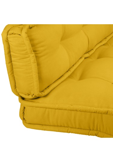 Xpermate Bisküvi Minder Petek Önü Fransız 60x120x14 Sarı