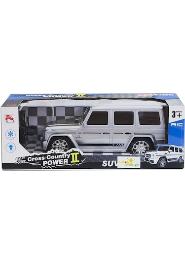 8578-2a Kumandalı Şarjlı Jeep Cross Country -limon Oyuncak