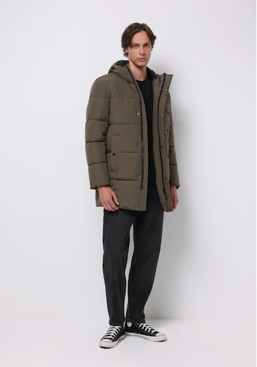 Colins Regular Fit Erkek Yeşil Kaban Cl1076393 Q1.v1 Lkh Açık Haki