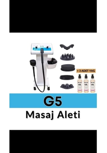 150w 2500 Devir G5 Bölgesel ve Selülit Cihazı 3 Adet  Çok Renkli