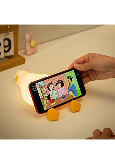 Geeroyoo Eğlenceli Usb Şarjlı Ördek Gece Lambası - Çocuklar İçin  Diğer