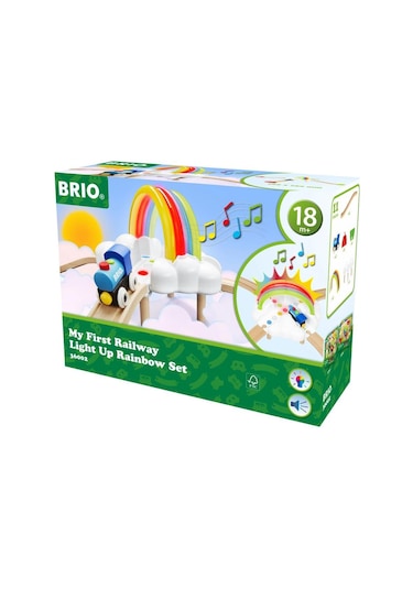 Brio İlk Trenim Gökkuşağı Seti 36002