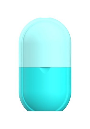 Samdoo Mavi Silikon Yüz Buzlu Masaj Aleti - Ten Parlaklığı Artırıcı, Pore Küçültücü, Kuru İzi Giderici Ve Tansiyon Alıcı Çok Renkli