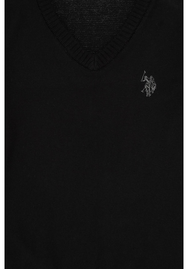 U.s. Polo Assn. Erkek Çocuk Siyah Kazak /triko 50315611-vr046 Siyah