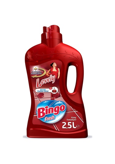 Bingo Fresh Yüzey Temizleyici Lovely 6 x 2500 ML