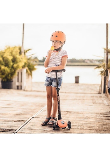 Scoot And Ride Helmet Çocuk Kaskı S-M Kavuniçi 190605-96363