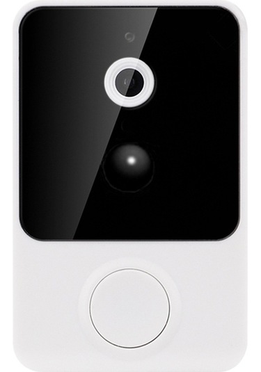 Moly Kablosuz Akıllı Kapı Zili 480p Kamera Pır Hareket Algılama 2yönlü Ses Gece Görüş Beyaz Pır İle Güvenlik Kamerası